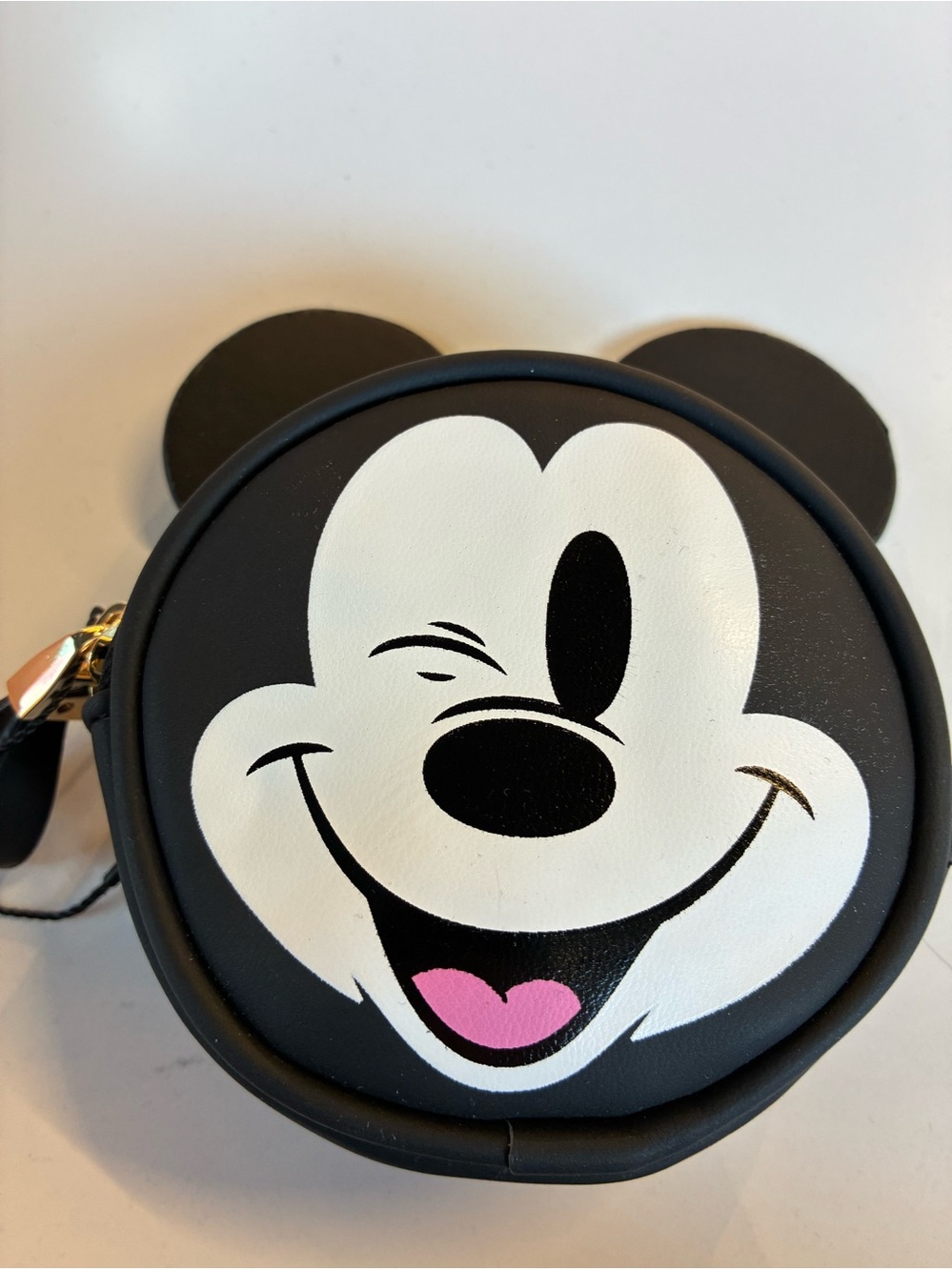 Disney Black and White Mickey Mouse Coin Pouch